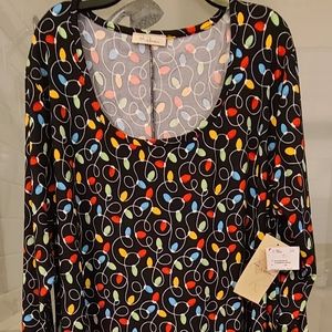 NWT 2X Women's Holiday ChristmasDress Rae Republic